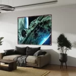 MILLENNIUM FALCON Star Wars CANVAS Wall Art